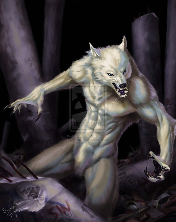 Bodybuilder Werewolf