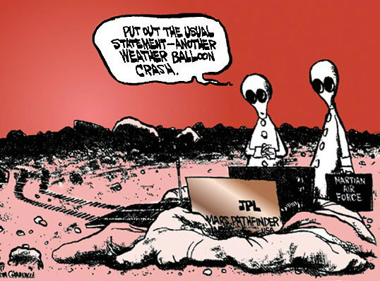 Roswell cartoon
